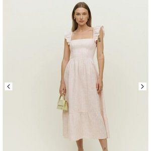 Reformation Lucila Linen Dress Size 6